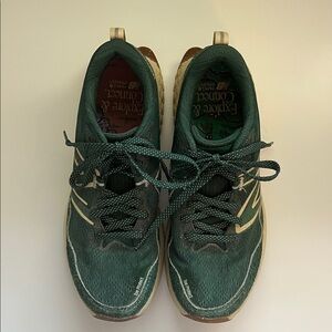Limited Edition New Balance Parks Project Forest Green Hiking Sneakers.